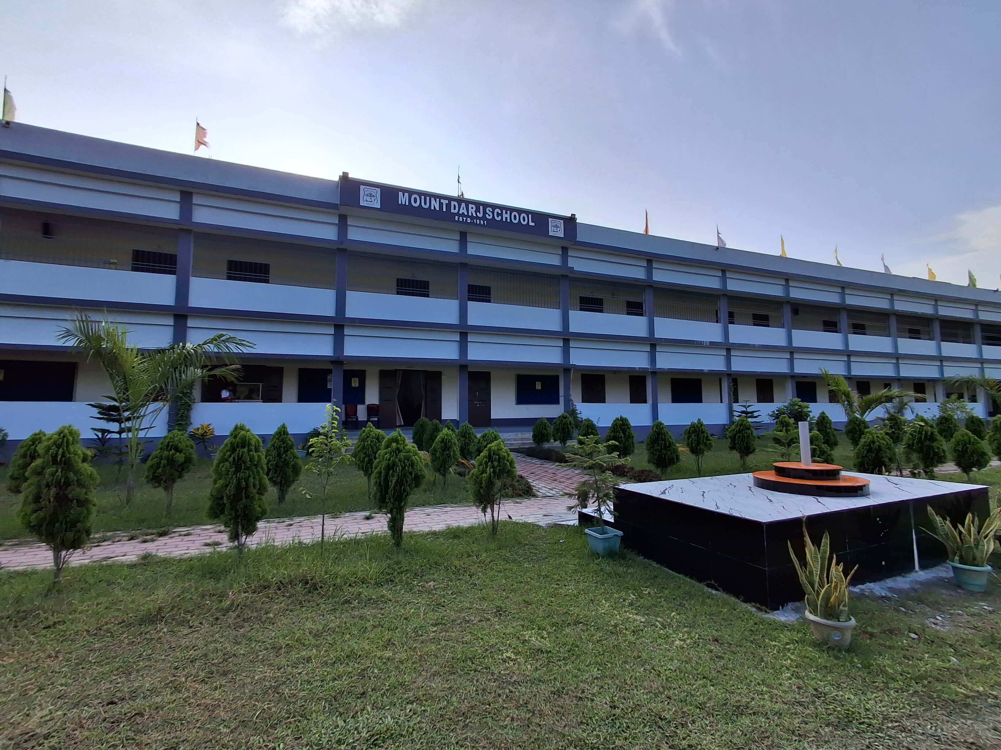 Beautiful school campus